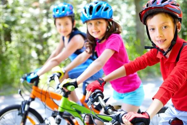 Výlety na bicykloch pre rodiny s deťmi