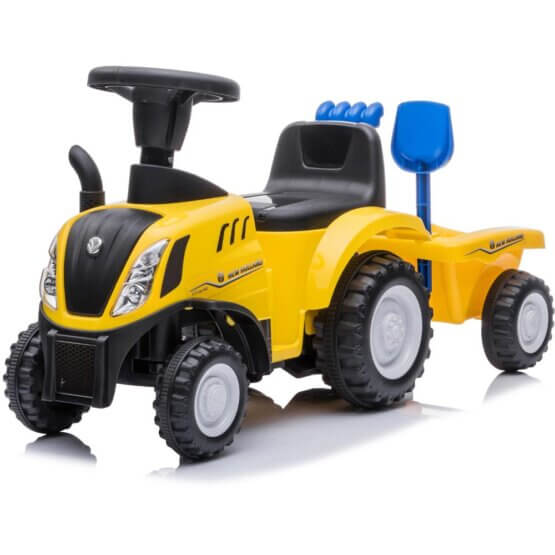 Odrážadlo pre deti traktor s vlečkou.
