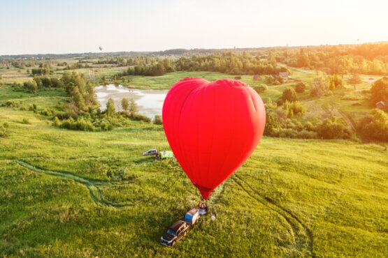 Nezabudnuteľný zážitok: Let balónom pre dvoch
